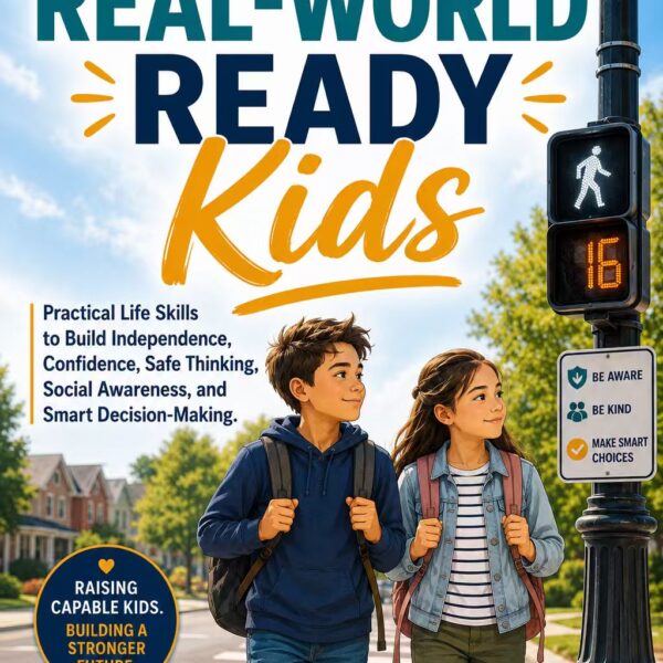 Raising Real-World Ready Kids: Practical Life Skills to Build Independence, Confidence, Safe Thinking, Social Awareness, and Smart Decision-Making