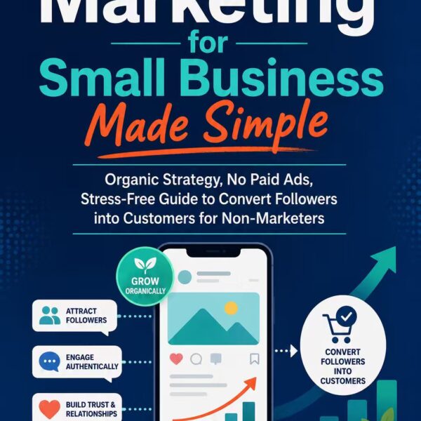 Social Media Marketing for Small Business Made Simple: Organic Strategy, No Paid Ads, Stress-Free Guide to Convert Followers into Customers for Non-Marketers
