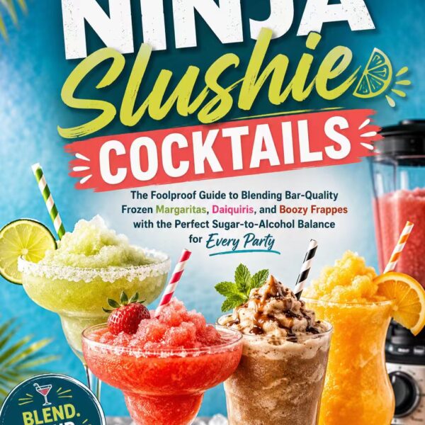 Mastering Ninja Slushie Cocktails：The Foolproof Guide to Blending Bar-Quality Frozen Margaritas, Daiquiris, and Boozy Frappes with the Perfect Sugar-to-Alcohol Balance for Every Party
