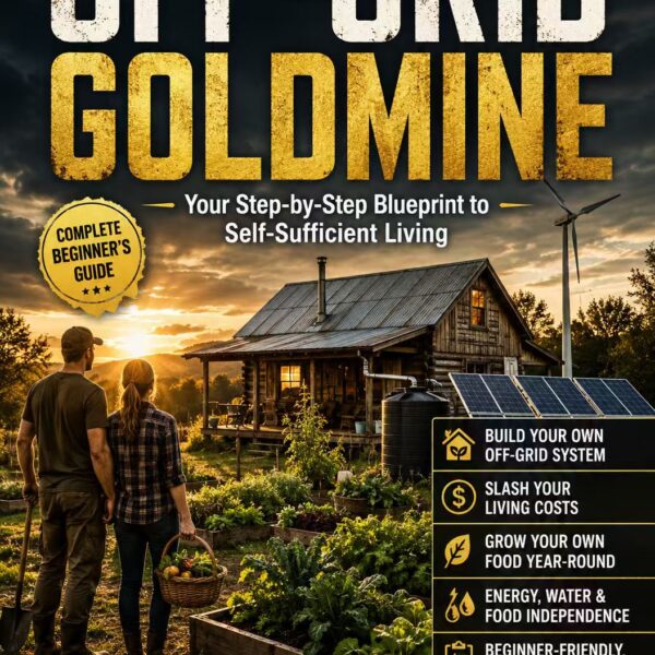 Off-Grid Goldmine: Your Step-by-Step Blueprint to Self-Sufficient Living