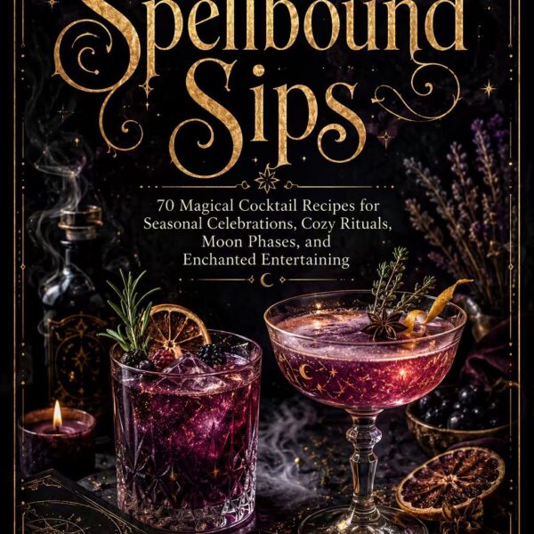 Spellbound Sips 70 Magical Cocktail Recipes for Seasonal Celebrations, Cozy Rituals, Moon Phases, and Enchanted Entertaining