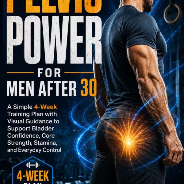 Pelvic Power for Men After 30: A Simple 4-Week Training Plan with Visual Guidance to Support Bladder Confidence, Core Strength, Stamina, and Everyday Control