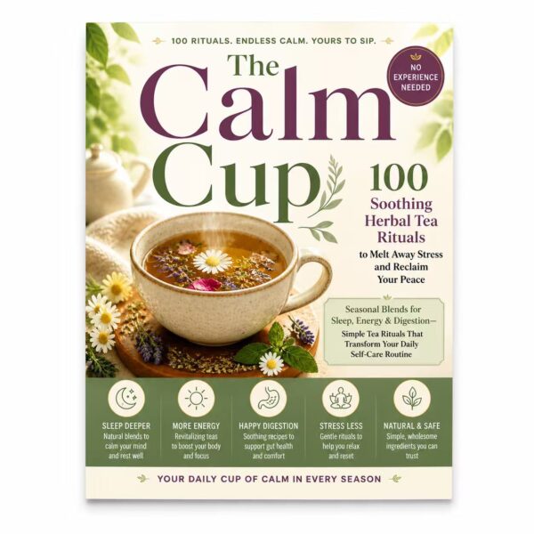The Calm Cup: 100 Soothing Herbal Tea Rituals to Melt Away Stress and Reclaim Your Peace (No Experience Needed)
