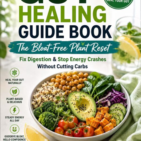 Gut Healing Guide Book: The Bloat-Free Plant Reset - Fix Digestion & Stop Energy Crashes Without Cutting Carbs