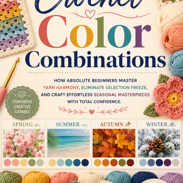 Crochet Color Combinations：How Absolute Beginners Master Yarn Harmony, Eliminate Selection Freeze, and Craft Effortless Seasonal Masterpieces with Total Confidence