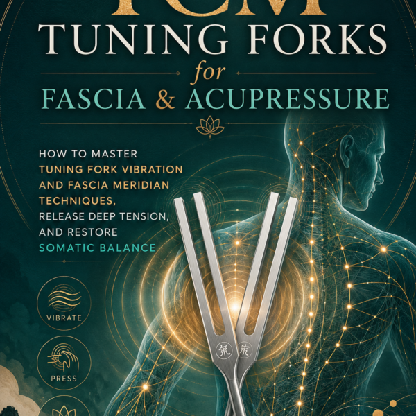 TCM Tuning Forks for Fascia & Acupressure：How to Master Tuning Fork Vibration and Fascia Meridian Techniques, Release Deep Tension, and Restore Somatic Balance
