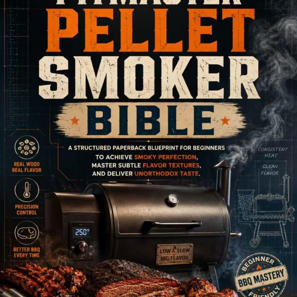 The Pitmaster Pellet Smoker Bible：A Structured Paperback Blueprint for Beginners to Achieve Smoky Perfection, Master Subtle Flavor Textures, and Deliver Unorthodox Taste