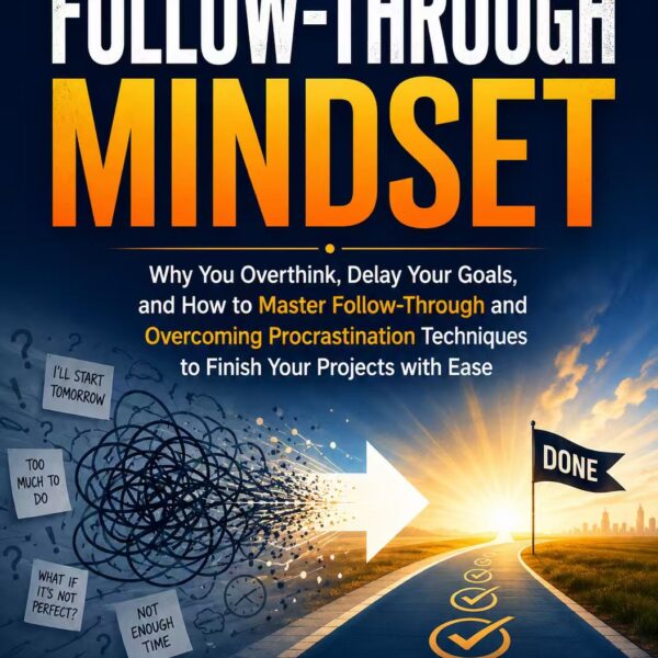 The Follow-Through Mindset：Why You Overthink, Delay Your Goals, and How to Master Follow-Through and Overcoming Procrastination Techniques to Finish Your Projects with Ease
