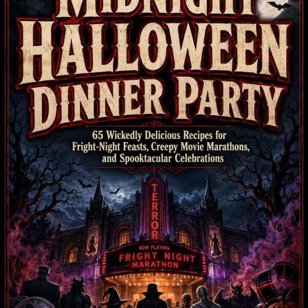 Midnight Halloween Dinner Party: 65 Wickedly Delicious Recipes for Fright-Night Feasts, Creepy Movie Marathons, and Spooktacular Celebrations