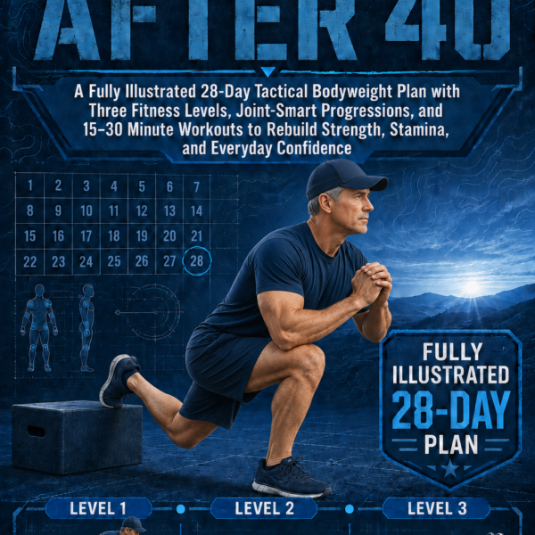 Mission Ready After 40 A Fully Illustrated 28-Day Tactical Bodyweight Plan with Three Fitness Levels, Joint-Smart Progressions, and 15–30 Minute Workouts to Rebuild Strength, Stamina, and Everyday Confidence