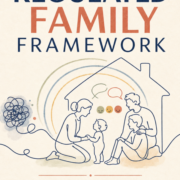 The Regulated Family Framework: A Practical Positive Parenting Guide to Understanding Triggers, Managing Parent Stress, Teaching Emotional Skills, and Building Stronger Bonds from Toddlers to Preteens