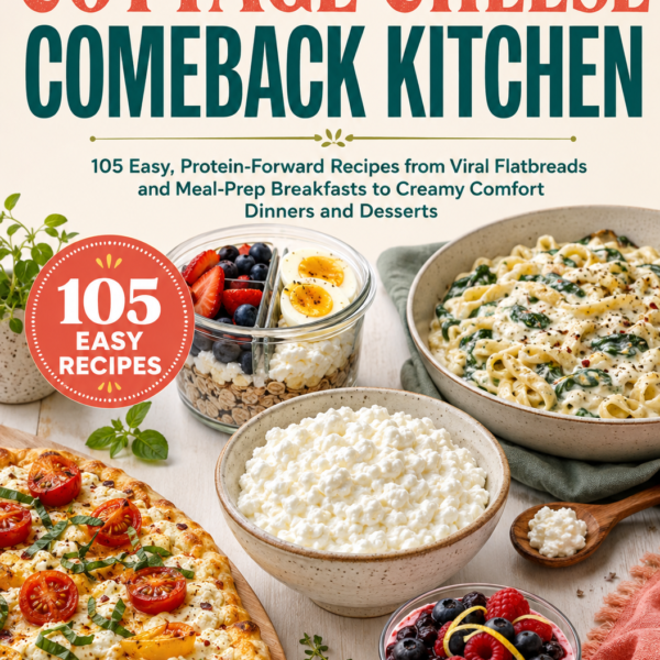 The Cottage Cheese Comeback Kitchen: 105 Easy, Protein-Forward Recipes from Viral Flatbreads and Meal-Prep Breakfasts to Creamy Comfort Dinners and Desserts