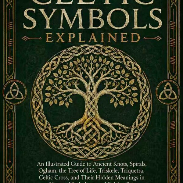 Celtic Symbols Explained;An Illustrated Guide to Ancient Knots, Spirals, Ogham, the Tree of Life, Triskele, Triquetra, Celtic Cross, and Their Hidden Meanings in Nature, Mythology, and Spirituality