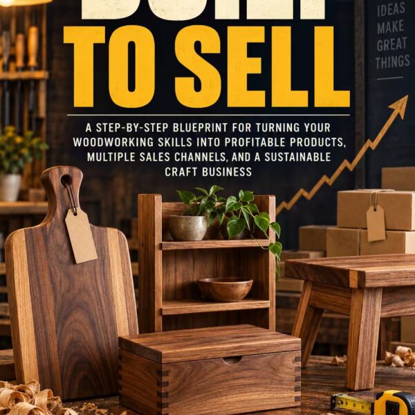 Built to Sell；A Step-by-Step Blueprint for Turning Your Woodworking Skills into Profitable Products, Multiple Sales Channels, and a Sustainable Craft Business