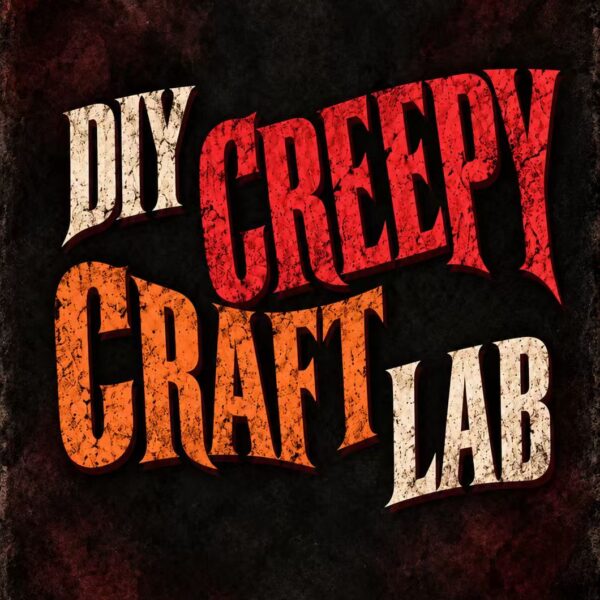 DIY Creepy Craft Lab;A Beginner-Friendly Guide to Creating Spooky Upcycled Décor, Eerie Mixed-Media Art, and Strange Wearable Creations with Simple Materials