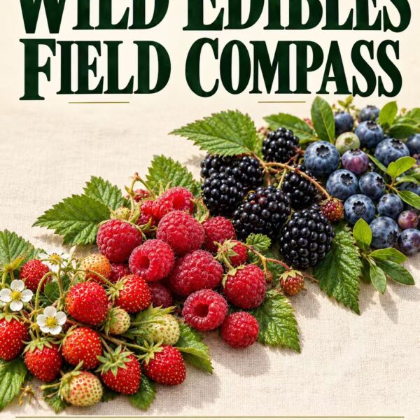 The Wild Edibles Field Compass；An Illustrated Beginner’s Guide to 300+ Plants, Seasonal Harvesting, Lookalike Awareness, and Wild-Food Recipes